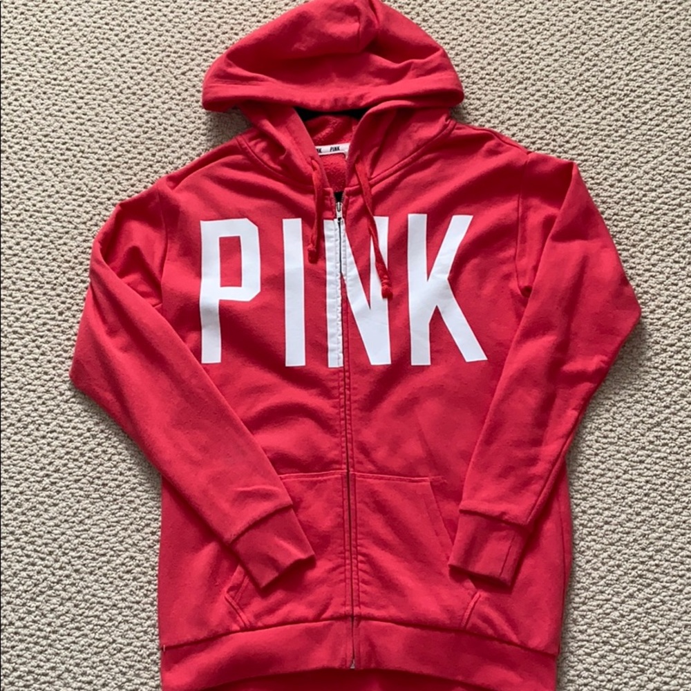 PINK Victoria’s Secret zip up hoodie